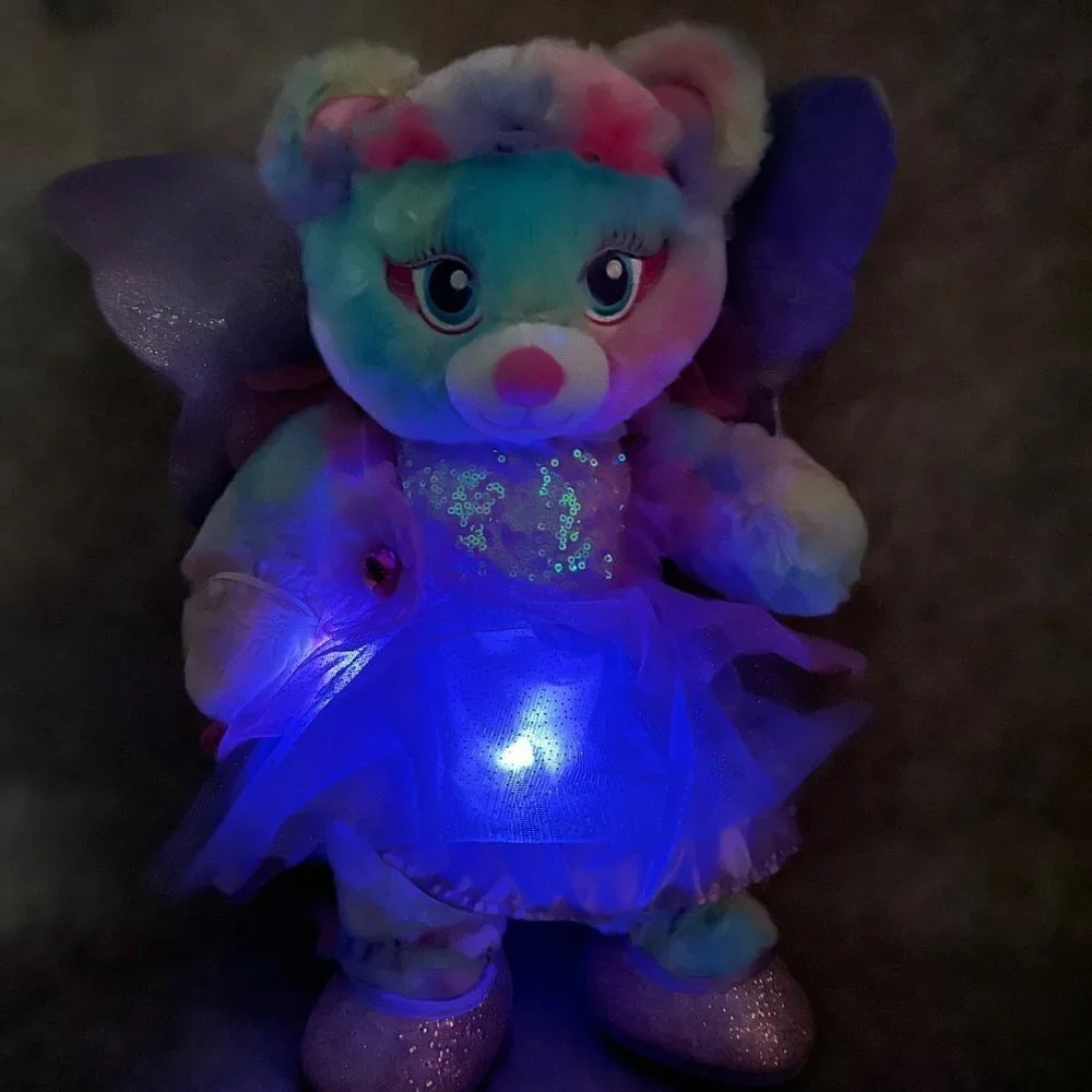 Build a Bear Pastel Fairy Bear 16